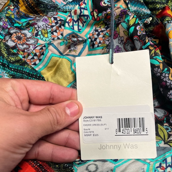 JOHNNY WAS EMORIE DRESS (SLIP) - Picture 6 of 8